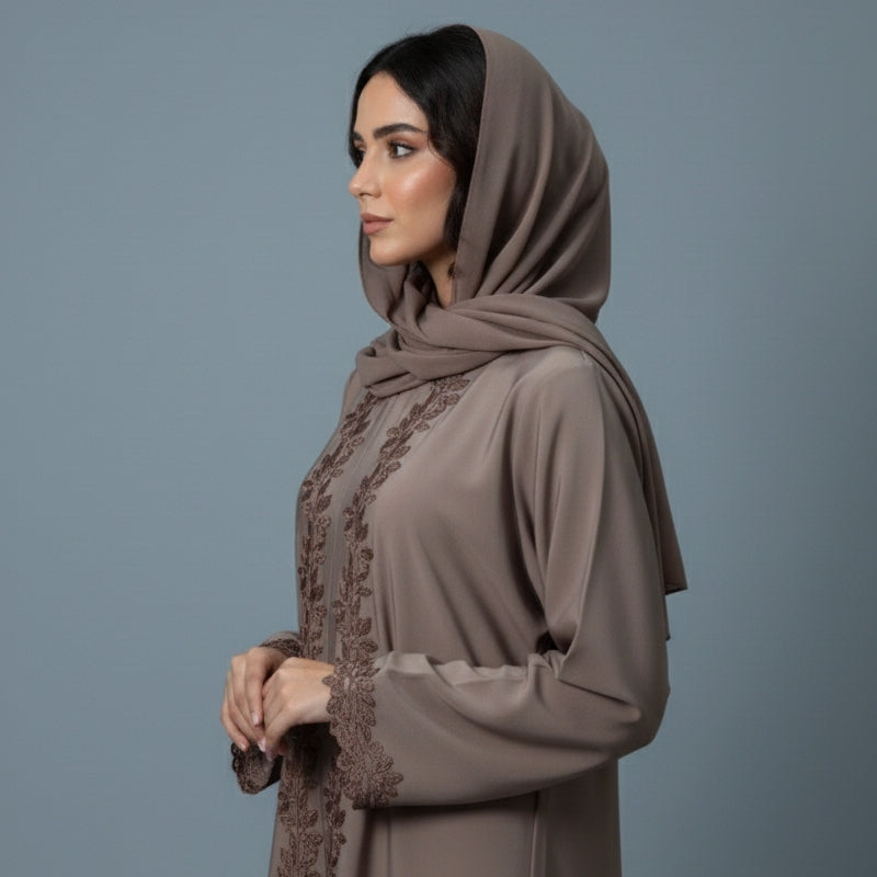 Samia Abaya - Shela Fabric